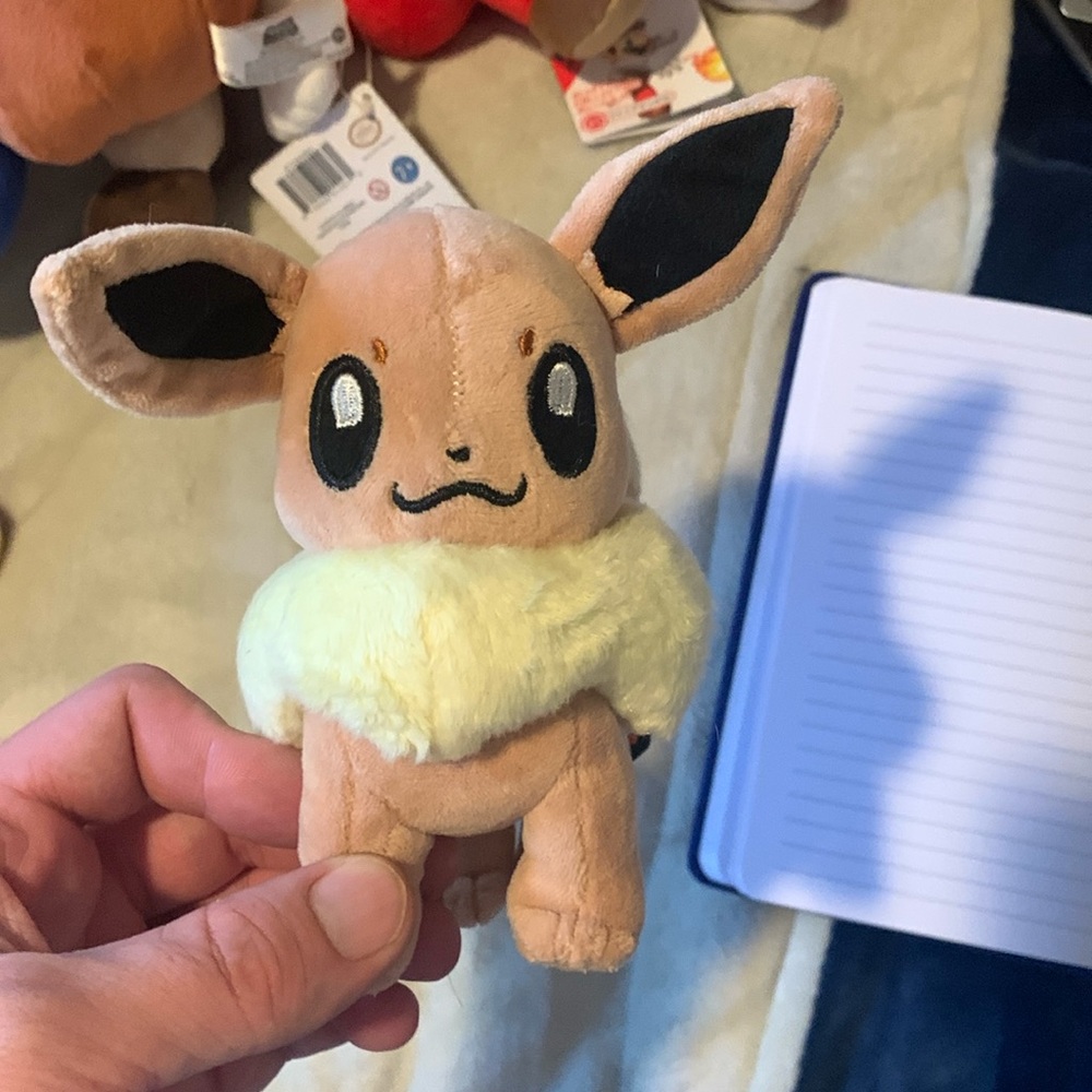 Small size evee pokemon plush NWT
